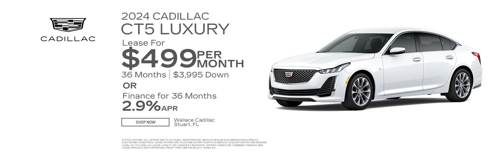 Cadillac CT5 Special Offer