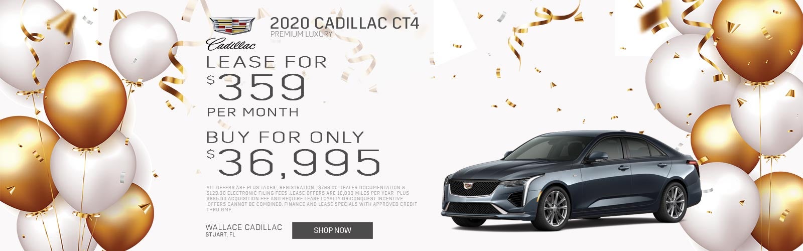 2020 Cadillac CT4 Special Offer